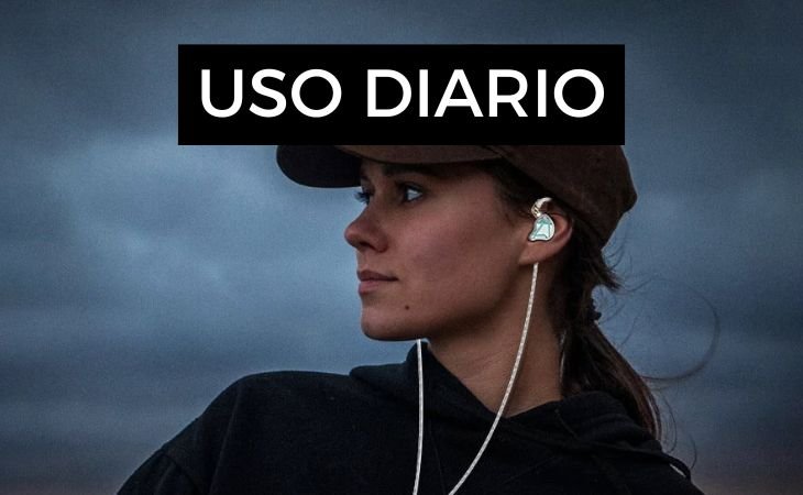 Auriculares para uso diario