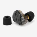 KZ foam ear tip fitted on a KZ ZS10 Pro X KZ foam ear tip fitted on a KZ ZS10 Pro X