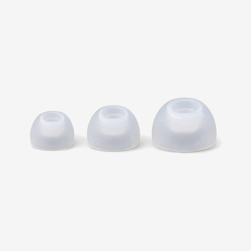 Sizes S, M and L of the KZ silicone ear tips