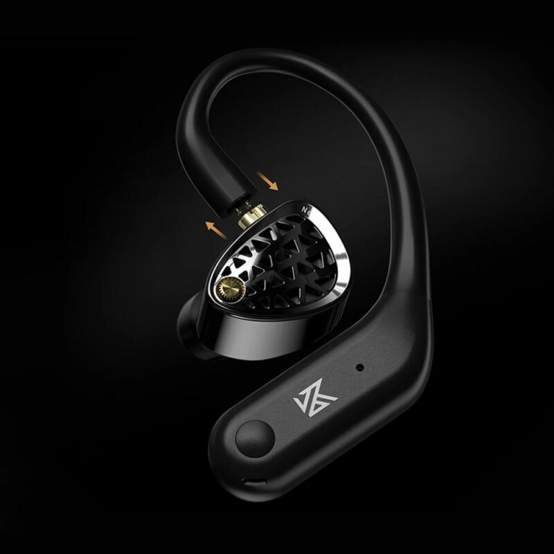 KZ AN01 fitted to a pair of in-ear monitors