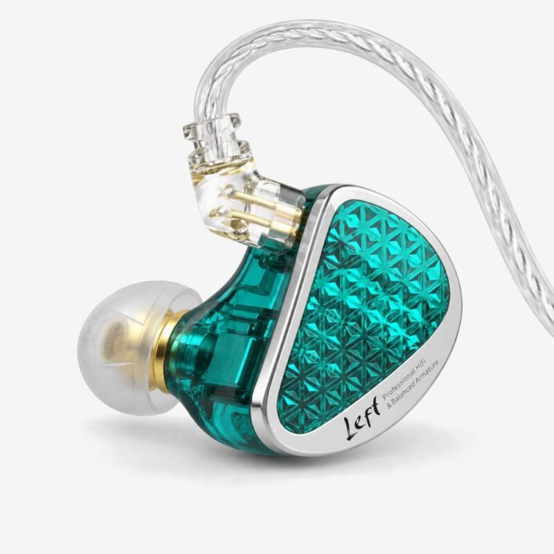 KZ AS16 Pro, auricular in-ear en vista de tres cuartos