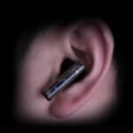 KZ CAROL PRO worn in the ear