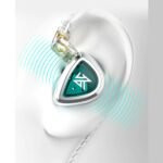 KZ EDA colocado en la oreja KZ EDA colocado en la oreja