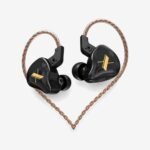 KZ EDX negro sin micrófono, pareja de auriculares in-ear con cable KZ EDX negro sin micrófono, pareja de auriculares in-ear con cable