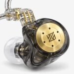 Close-up of the KZ EDX Pro faceplate