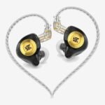 KZ EDX Ultra gris sin micrófono, pareja de auriculares in-ear con cable KZ EDX Ultra gris sin micrófono, pareja de auriculares in-ear con cable