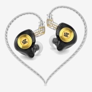 KZ EDX Ultra gris sin micrófono, pareja de auriculares in-ear con cable