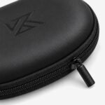 Close-up of the zip on the KZ hard carrying case Close-up of the zip on the KZ hard carrying case