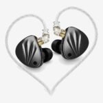KZ Krila negro sin micrófono, pareja de auriculares in-ear con cable KZ Krila negro sin micrófono, pareja de auriculares in-ear con cable