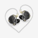 KZ PR3 negro sin micrófono, pareja de auriculares in-ear con cable KZ PR3 negro sin micrófono, pareja de auriculares in-ear con cable