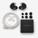 Contenido de la caja del KZ PRX: auriculares, cable, almohadillas y caja Contenido de la caja del KZ PRX: auriculares, cable, almohadillas y caja