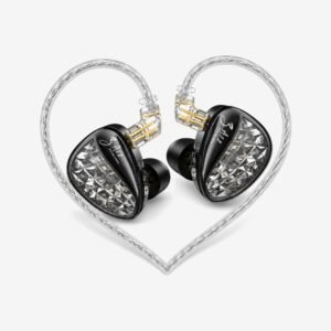 KZ ZA12 versión estándar sin micrófono, pareja de auriculares in-ear con cable