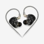 KZ ZAR negro sin micrófono, pareja de auriculares in-ear con cable KZ ZAR negro sin micrófono, pareja de auriculares in-ear con cable