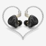 KZ ZAX negro sin micrófono, pareja de auriculares in-ear con cable KZ ZAX negro sin micrófono, pareja de auriculares in-ear con cable