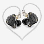 KZ ZS10 Pro 2 black without microphone, pair of wired in-ear earphones KZ ZS10 Pro 2 black without microphone, pair of wired in-ear earphones