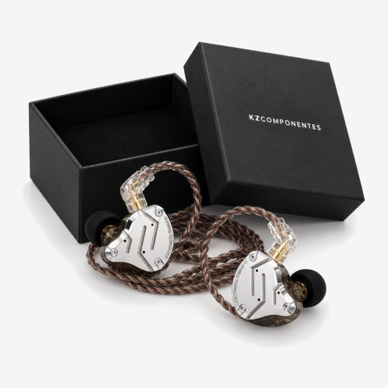 KZ ZS10 Pro junto a su caja KZCOMPONENTES