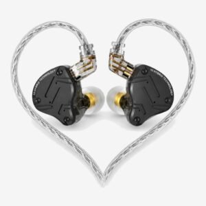 KZ ZS10 Pro X negro sin micrófono, pareja de auriculares in-ear con cable