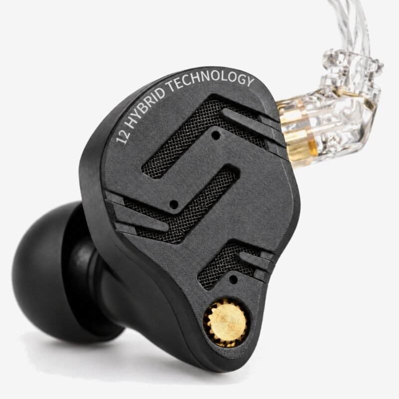 Close-up of the KZ ZS12 Pro X faceplate