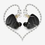 KZ ZSN Pro X black without microphone, pair of wired in-ear earphones KZ ZSN Pro X black without microphone, pair of wired in-ear earphones