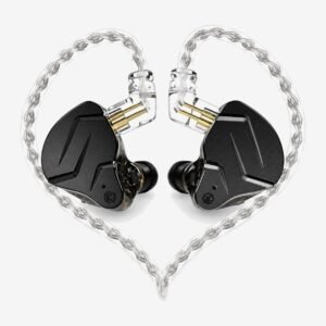 KZ ZSN Pro X negro sin micrófono, pareja de auriculares in-ear con cable