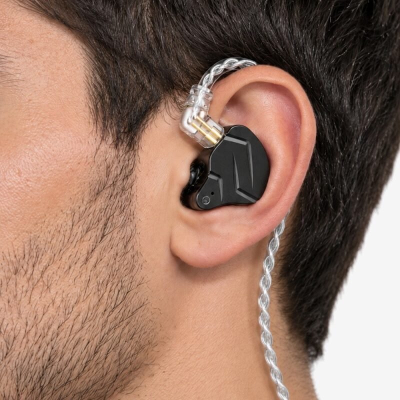 KZ ZSN Pro X worn in the ear